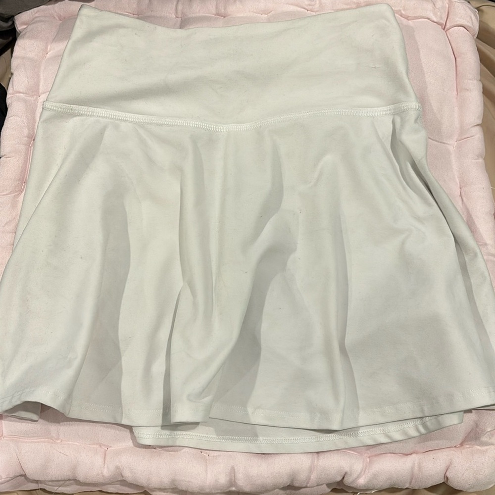 White Tennis Skirt